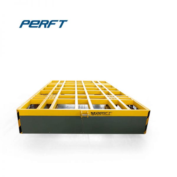 Double Axle Steering Factory Utility Trailer Cement Floor Operation