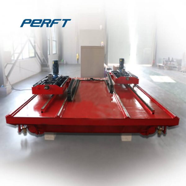 Industry Motorized Transport Vehicle Transfer Cart Rail Transfer Trolley