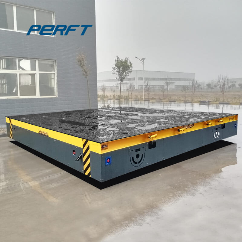 Heavy Duty Trackless Carriage Motorized Transfer Handling Vehicle