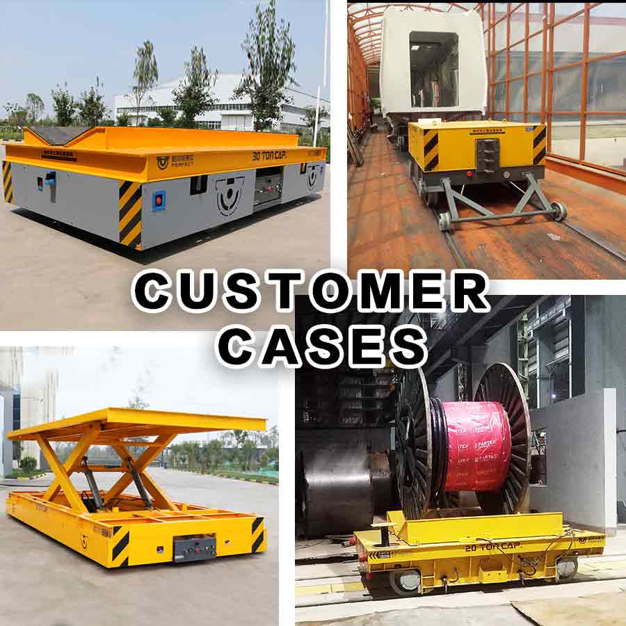 What is a motorized transfer trolleys?