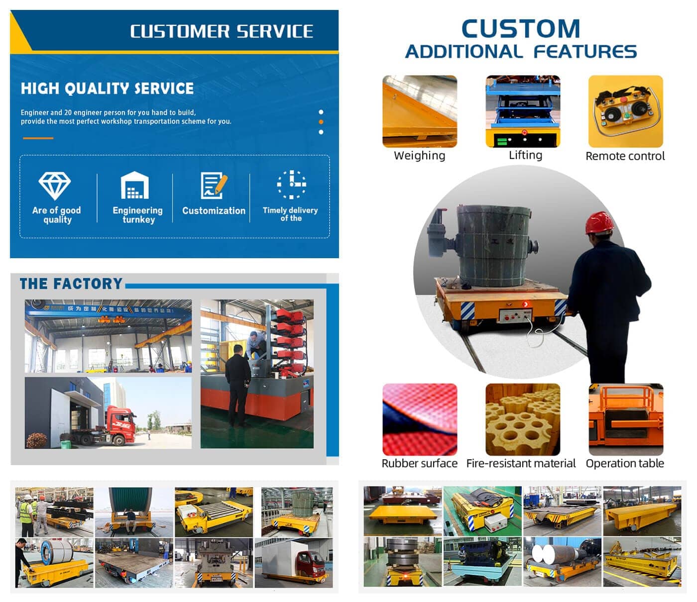 Customized Solutions Material Transfer Cart