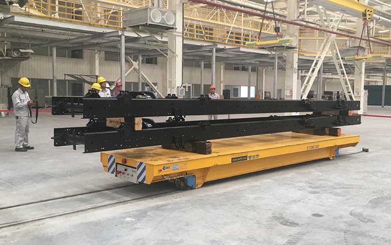 Electric Rail Transfer Cart Factory