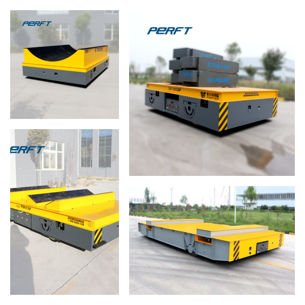 Battery trackless transfer cart