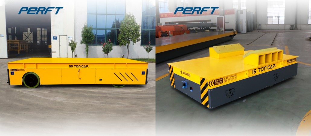 Omnidirectional mobile transfer trolley