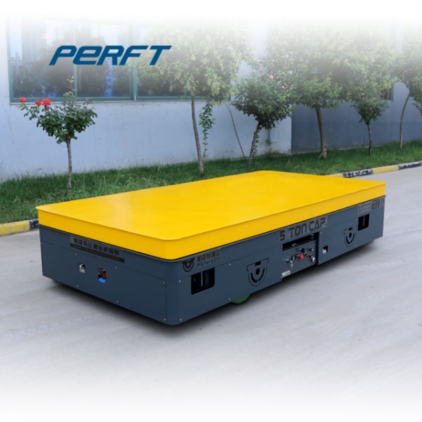 50 Ton Steerable Trackless Transfer Cart For Mold Handling